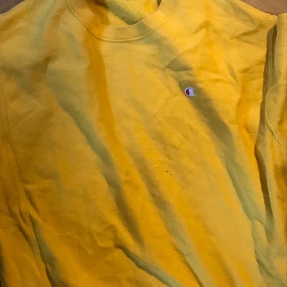 Yellow Champion Sweater - Picture 2 of 4